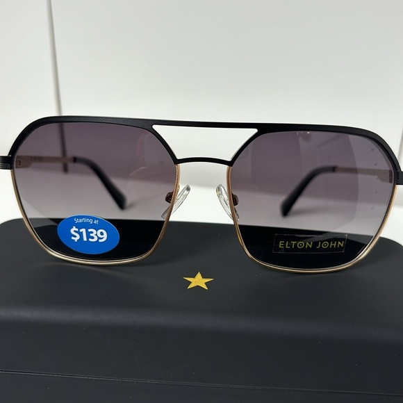 NWT Elton John Red Carpet Sunglasses - Picture 3 of 10